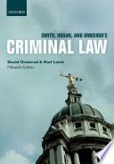 Smith, Hogan, & Ormerod's Criminal Law.