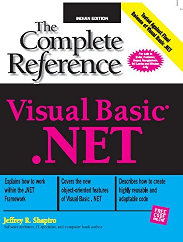Visual Basic(r).net: The Complete Reference.