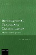 International Trademark Classification 5 Rev Ed.