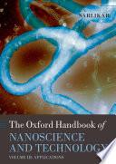 Oxford Handbook Of Nanoscience And Technology: Volume 3: Applications (oxford Handbooks).