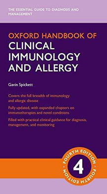 Oxford Handbook Of Clinical Immunology And Allergy (oxford Medical Handbooks).