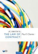 Jc Smith's The Law Of Contract.