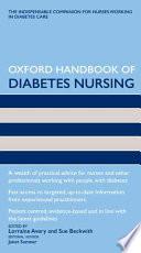 Oxford Handbook Of Diabetes Nursing.