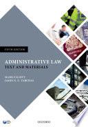 Administrative Law.