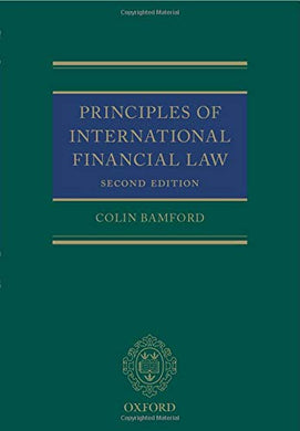 Principles Of International Financial Law.
