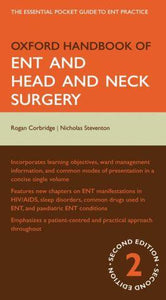 Oxford handbook of ENT and head and neck surgery.