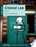 Criminal Law (directions).