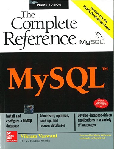Mysql: The Complete Reference.