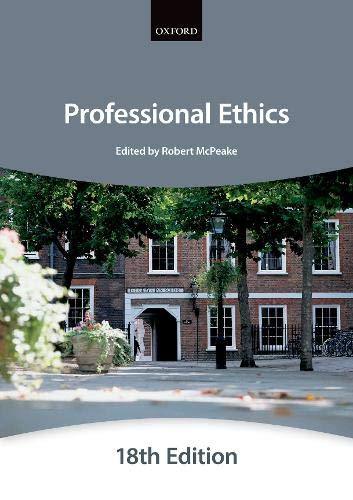 Professional Ethics (bar Manuals).