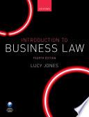 Introduction To Business Law.