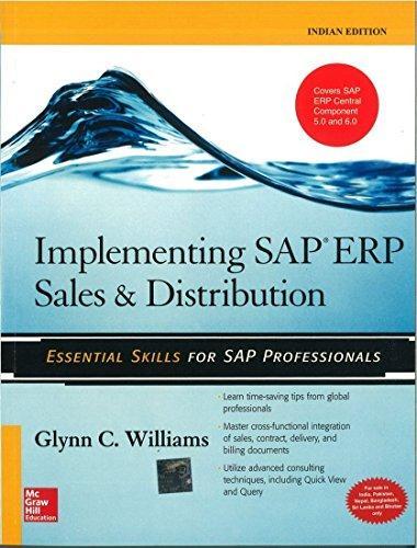 Implementing Sap Erp Sales & Distribution.