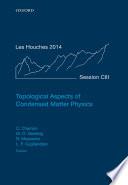 Topological Aspects Of Condensed Matter Physics: Lecture Notes Of The Les Houches Summer School: Volume 103, August 2014.