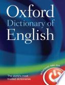 Oxford Dictionary Of English.