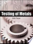 Testing Of Metals.