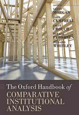 The Oxford handbook of comparative institutional analysis.