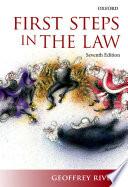 First Steps In The Law.