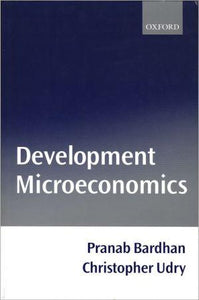 Development Microeconomics.